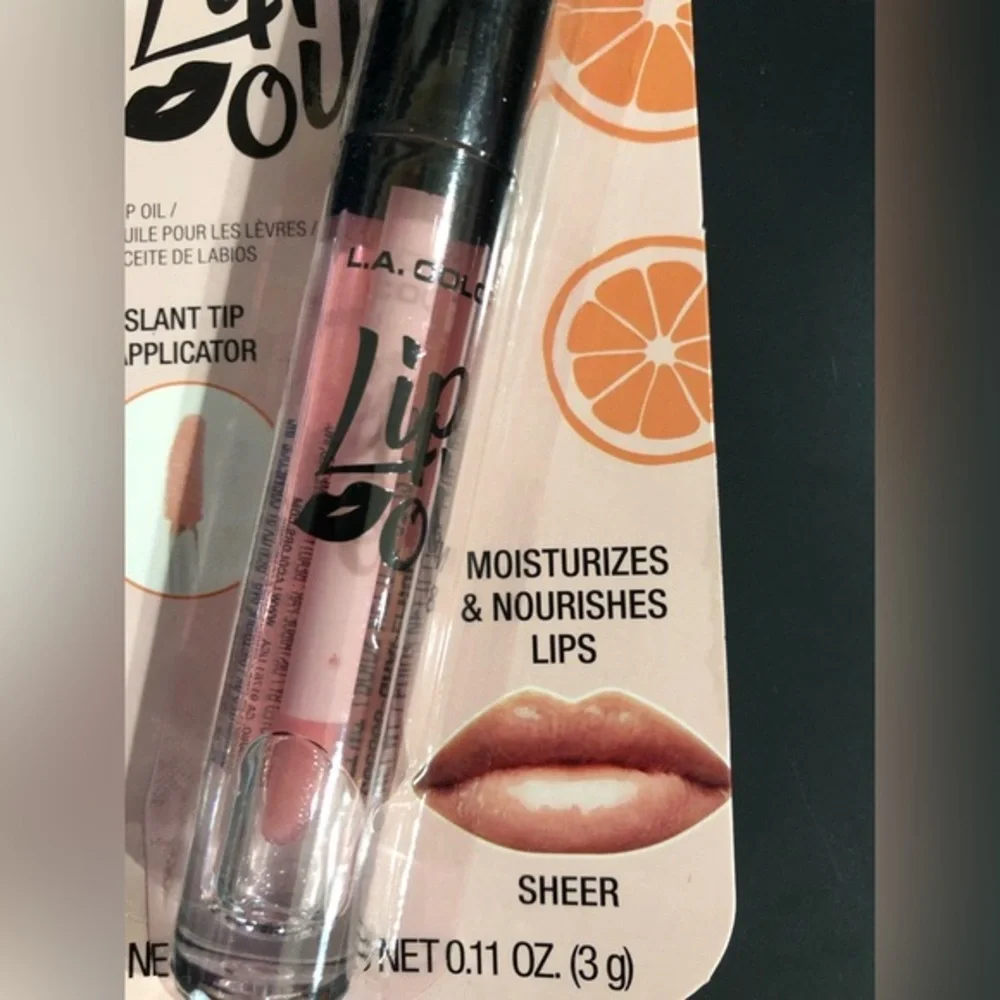 3pack pomegranate, lychee & grapefruit scented moisturizing & nourishing lip oil